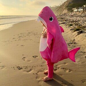 Toddler Rubies Baby Shark Pink Costume (2T)